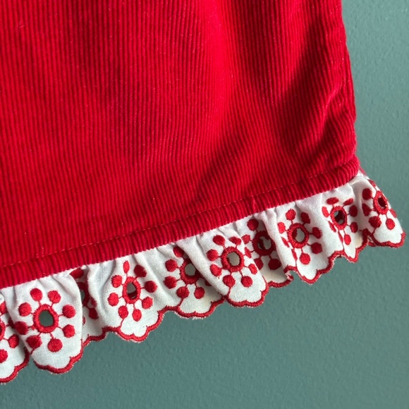 Hanna Andersson Red Corduroy Dress - Picture 4 of 12